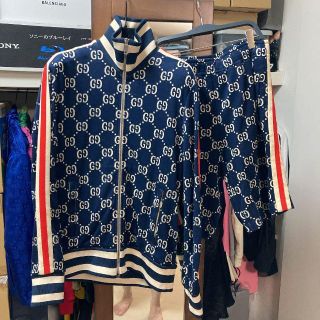 グッチ ジャージ(ブルー・ネイビー/青色系)の通販 64点 | Gucciを グッチ ジャージ(ブルー・ネイビー/青色系)の通販 64点 | Gucciを