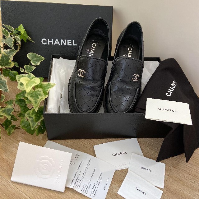 国産NEW CHANEL シューズ 37/23.5cmの通販 by 柚花's shop|シャネル