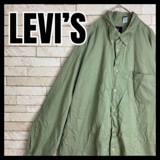 リーバイス(Levi's)のLEVI’S 長袖 BDshirt アースカラー 古着 シンプル 無地 オシャレ(シャツ)