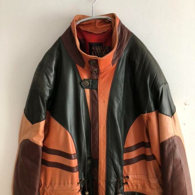 MUNPERムンペルレザーコート レザージャケット ラムレザー羊革