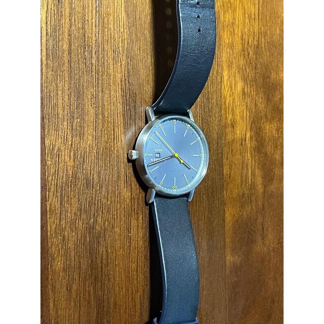 【セール】SKAGEN SKW6451 腕時計　ネイビーレザー　ソーラー