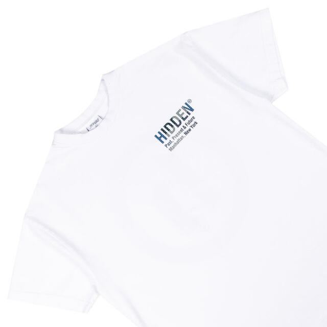 M HIDDEN® Boro Tee - White メンズのトップス(Tシャツ/カットソー(半袖/袖なし))の商品写真