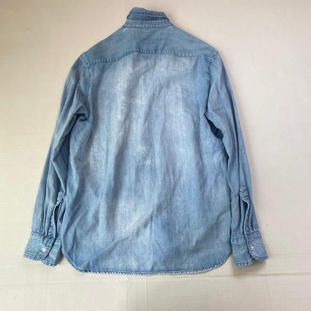 フランクアンドアイリーン シャツ 秋服 ブラウス デニム アイリーン-