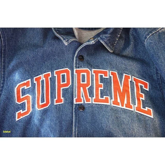 M Supreme 13AW Denim Coaches jacket 青 | paymentsway.co