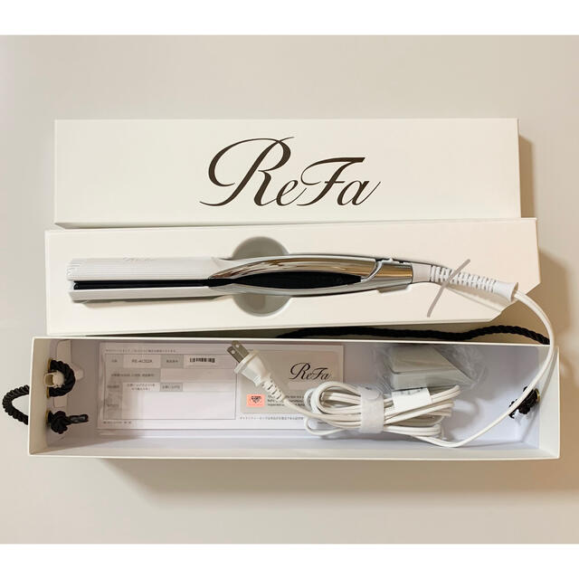 ストレート温風アイロン温度MTG ReFa BEAUTECH STRAIGHT IRON RE-AC02A