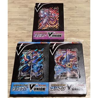 VUNION ゲッコウガ　ザシアン　ミュウツー(Box/デッキ/パック)