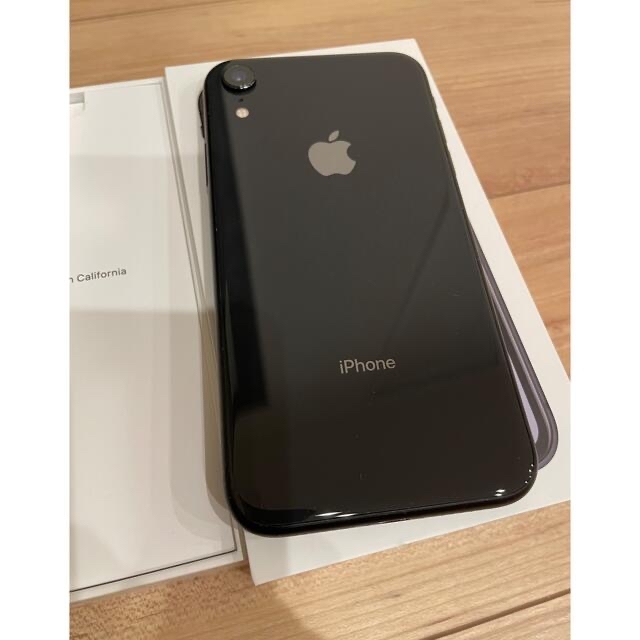 iPhone - iPhone XR 64GB ブラック SIMフリー 美品の通販 by mj's shop