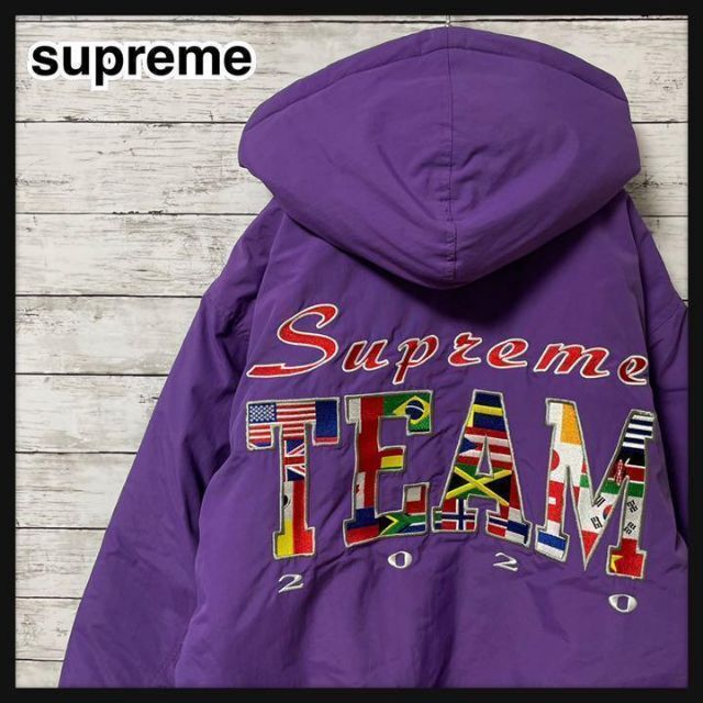 Supreme - 【即完売モデル】シュプリーム☆刺繍ビッグロゴ 希少カラー