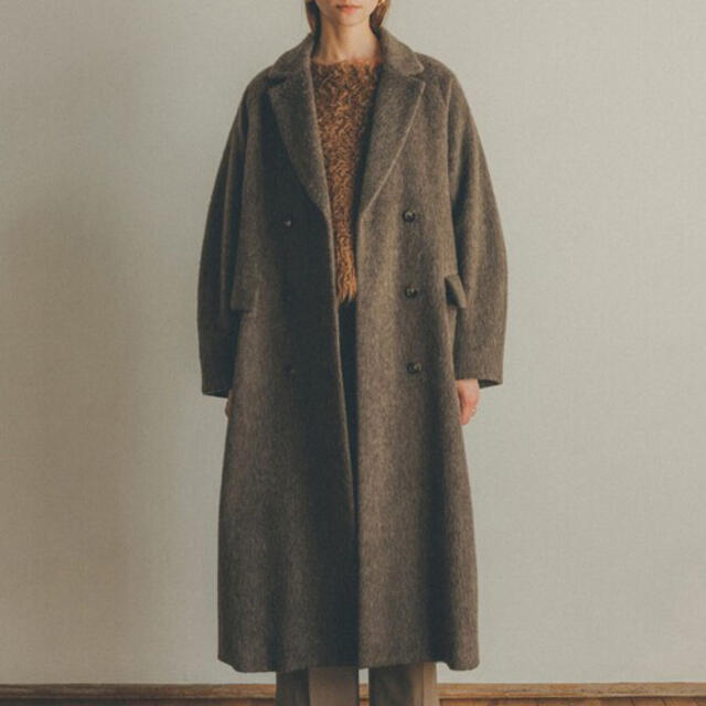 いいスタイル CLANE ダブルウールロングコート WOOLLONGCOAT クラネ