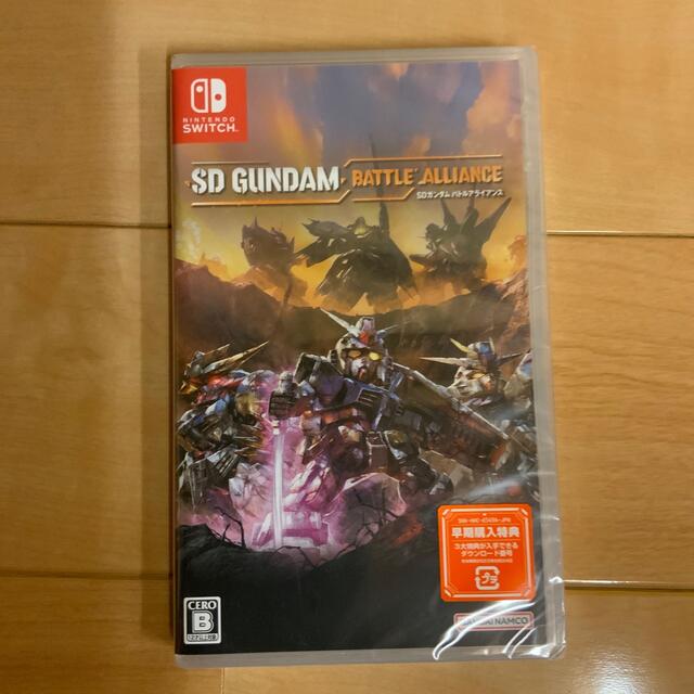 Nintendo Switch(ニンテンドースイッチ)のSDガンダム バトルアライアンス Switch エンタメ/ホビーのゲームソフト/ゲーム機本体(家庭用ゲームソフト)の商品写真