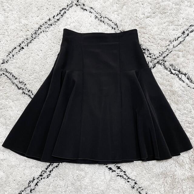 FOXEY - 美品 FOXEY NEWYORK スカート ブラック サイズ40の通販 by