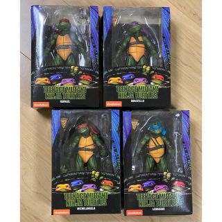 NECA ネカ ミュータントニンジャタートルズ フィギュア 4体セットの