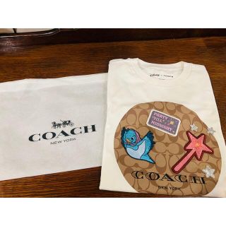 コーチ(COACH)のCOACH×Disney コラボTシャツ シンデレラ【新品】(Tシャツ(半袖/袖なし))