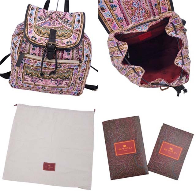ETRO - エトロ バッグ ペイズリー バックパック リュック ETRO - エトロ バッグ ペイズリー バックパック リュック