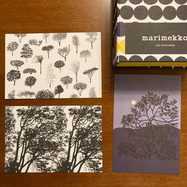 marimekko(マリメッコ)のマリメッコ　marimekko ポストカード　3枚セット　北欧雑貨　アート　 インテリア/住まい/日用品のインテリア小物(その他)の商品写真