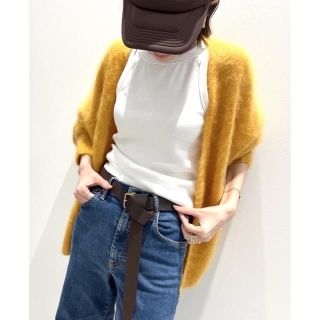 アパルトモンドゥーズィエムクラス(L'Appartement DEUXIEME CLASSE)のアパルトモンHAVEL studio CASHMERE FUR CARDIGAN(カーディガン)