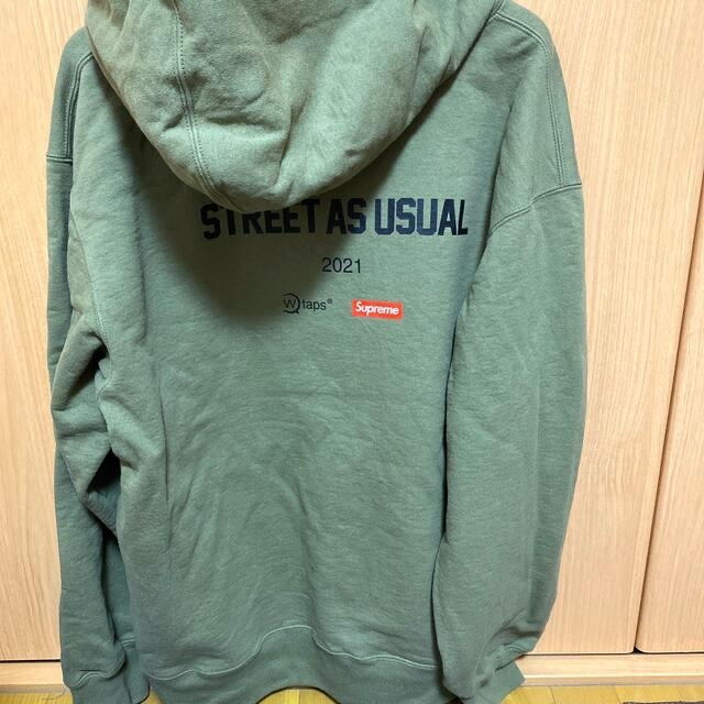 【希少】supreme × WTAPS コラボパーカー