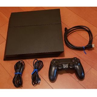 プレイステーション4(PlayStation4)のPS4 本体 500GB CUH-1200A 動作確認済み プレステ4(家庭用ゲーム機本体)