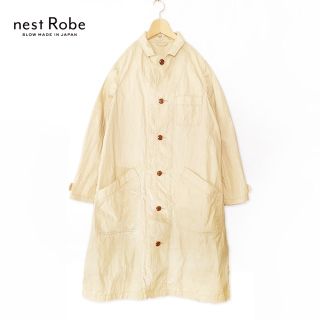 ネストローブ(nest Robe)の美品 nest Robe✨ネストローブ コットン ロングステンカラーコート(ロングコート)