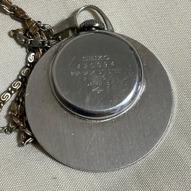 SEIKO - セイコー SEIKO ペンダントウォッチ 懐中時計 手巻き 稼働品の ... SEIKO ネックレス 時計 懐中時計 手巻き 稼働品