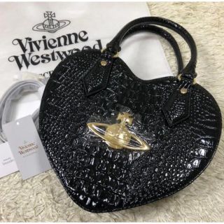 【未使用】ヴィヴィアンウエストウッド クロコ型押し 2way バッグ