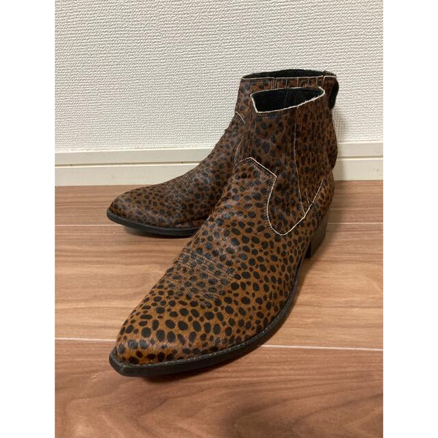 HYSTERIC GLAMOUR ヒステリックグラマー レオパード ヒールブーツ