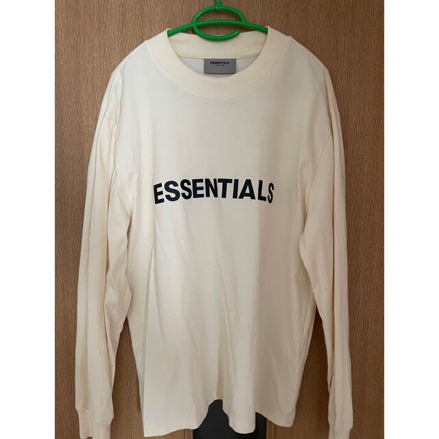 FOG Essentials エッセンシャルズ ロンT クリーム S - Tシャツ