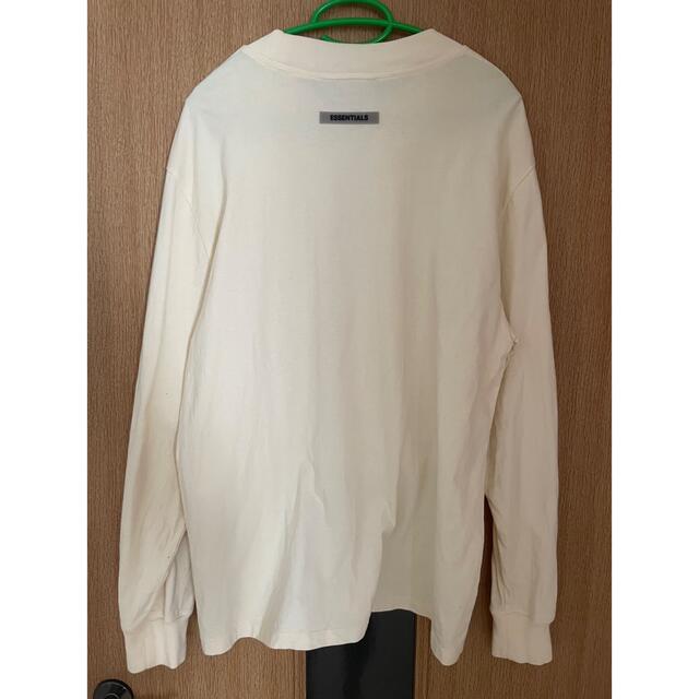FEAR OF GOD - 中古 FOG Essentials エッセンシャルズ ロンT クリーム