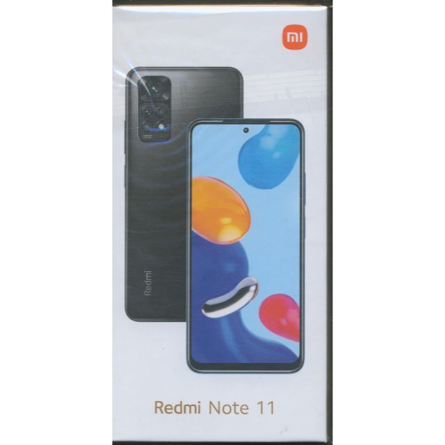 新品未開封 Xiaomi Redmi Note 11 トワイライトブルースマートフォン本体