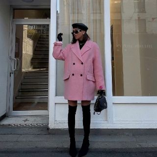 美品❤️ZARA カーキ オーバーサイズ ロングコート❤️Ｓ