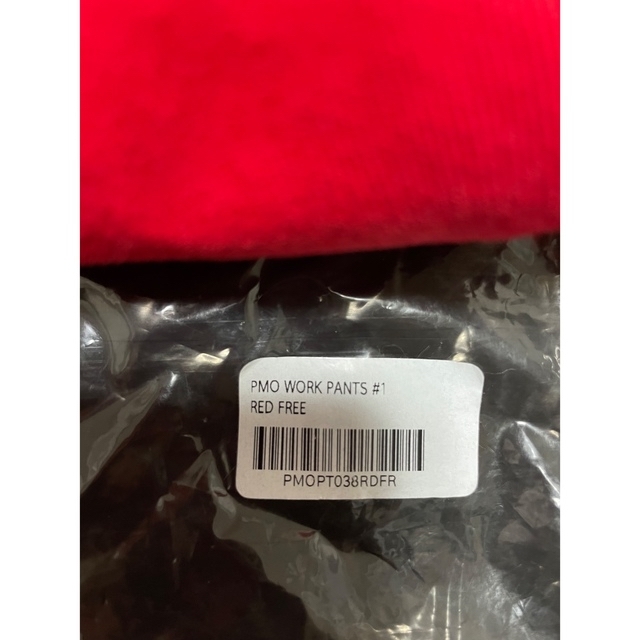 peaceminusone work pants red | paymentsway.co