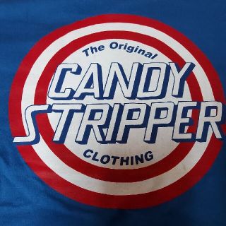 キャンディーストリッパー(Candy Stripper)のキャンディストリッパー マーベル(スーパーマン)風カットソー新品未使用(カットソー(長袖/七分))