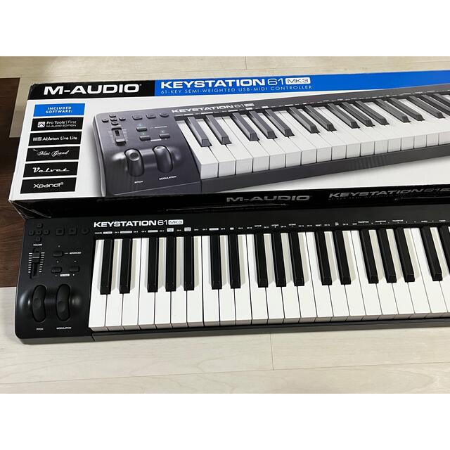 節約術】 M-AUDIO Keystation61 MK3 MIDI キーボード USB