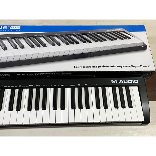 M-AUDIO Keystation61 MK3 MIDI キーボード USB 2