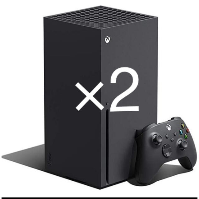 Xbox - Xbox Series X 本体 Microsoft シリーズX 2台セットの通販 by 