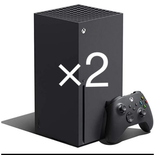 家庭用ゲーム機本体Xbox Series X 本体 Microsoft シリーズX 2台セット