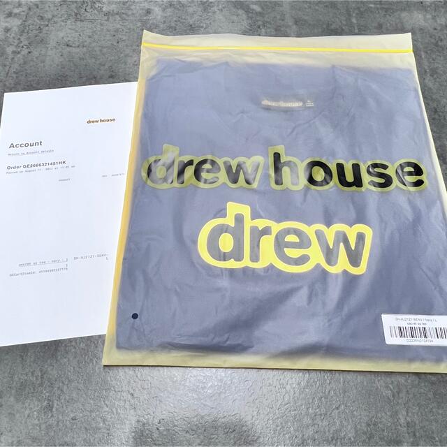 drew house(ドリューハウス)のL 新品 本物  Tシャツdrew houseドリューハウス 紺 ネイビー メンズのトップス(Tシャツ/カットソー(半袖/袖なし))の商品写真