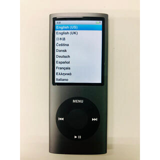 アップル(Apple)のApple iPod nano 第4世代 8GB MB754J/A(ポータブルプレーヤー)
