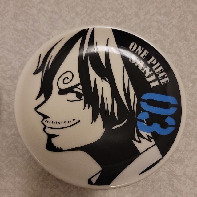 ONE PIECE(ワンピース)のONE PIECE SANJI 豆皿 エンタメ/ホビーのおもちゃ/ぬいぐるみ(キャラクターグッズ)の商品写真