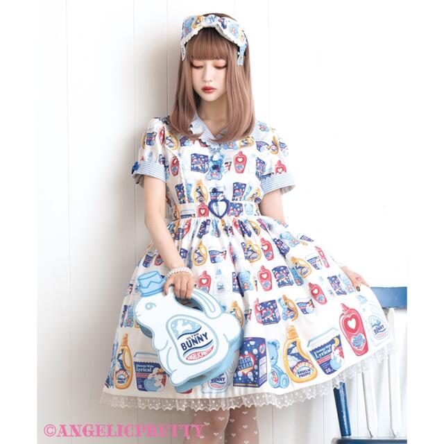 Angelic Pretty(アンジェリックプリティー)のangelic pretty ワンピース三点セット レディースのワンピース(ひざ丈ワンピース)の商品写真