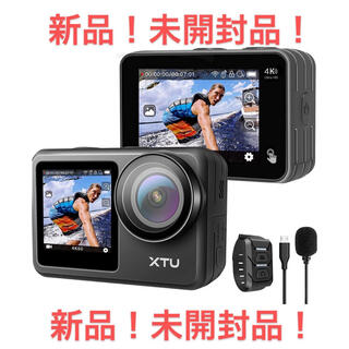 アクションカメラ XTU  4K 60FPS 20MP WiFi搭載 アクション(ビデオカメラ)