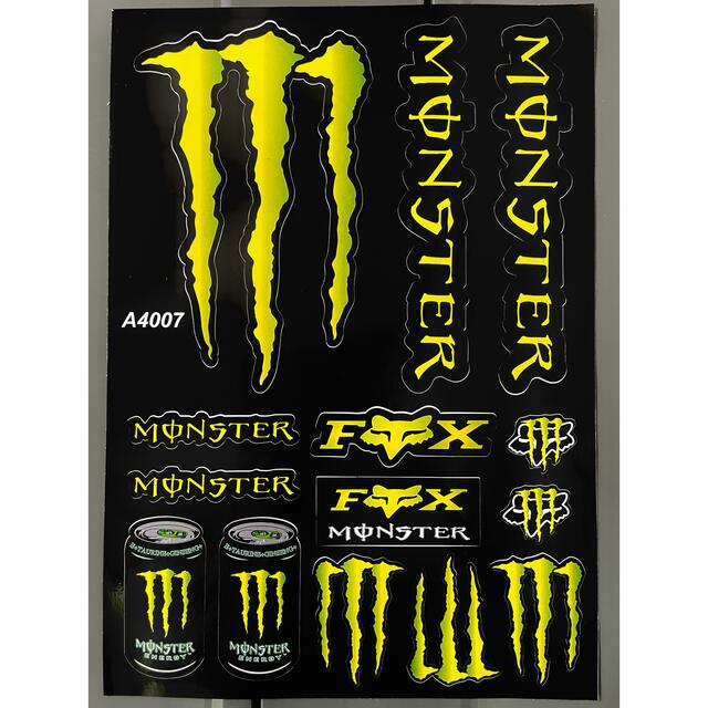 18%OFF モンスターエナジー レッドブル ステッカー バイク ストリート 4枚セット モンスターエナジー レッドブル ステッカー バイク ストリート 4枚セット A
