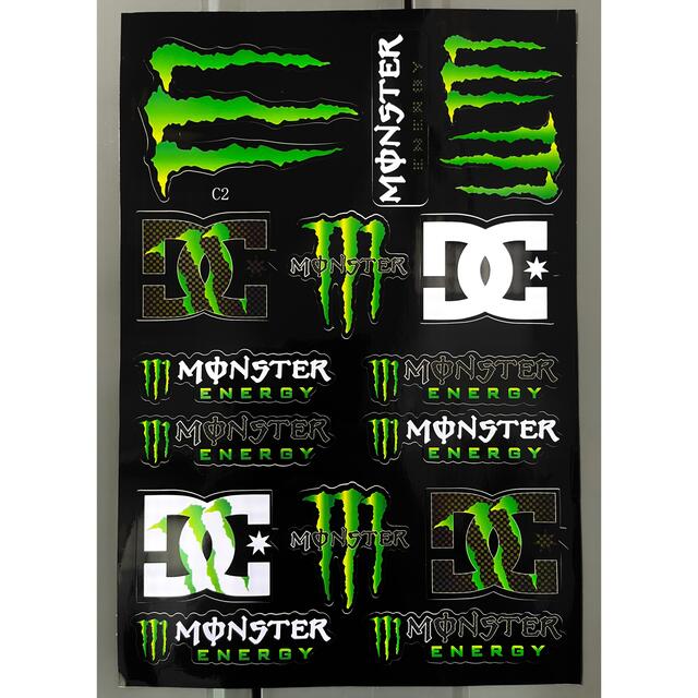 お年玉セール特価】 モンスターエナジー レインボーステッカー セット モンスターエナジー ステッカー バイク ヘルメット ストリート レインボー R②