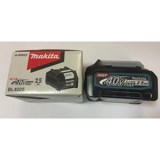 Makita(マキタ)の新品　マキタ  40v バッテリー　BL4025 リチウム　充電　2.5Ah スポーツ/アウトドアの自転車(工具/メンテナンス)の商品写真