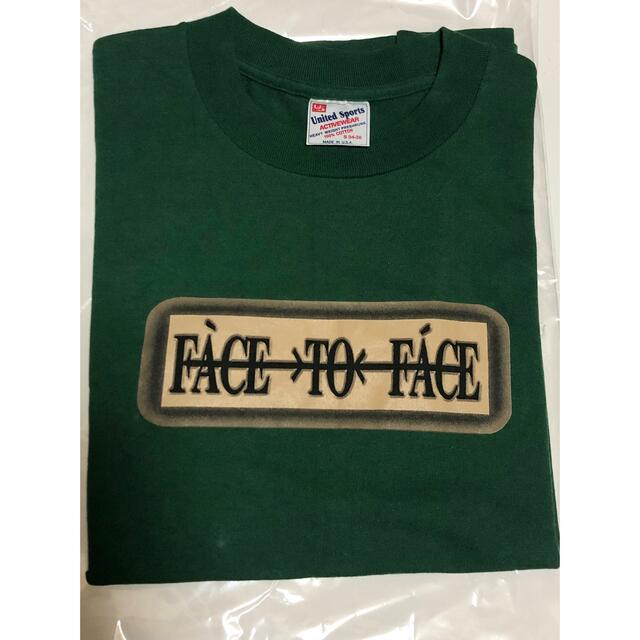 Dragon Ash　face to face　Tシャツ　レア　初期　美品　①緑