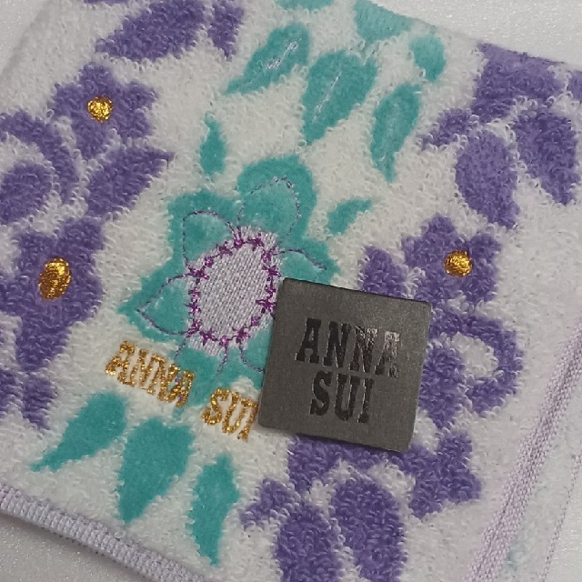 ANNA SUI(アナスイ)の値下げ📌アナスイ☆タオルハンカチ🌼 レディースのファッション小物(ハンカチ)の商品写真