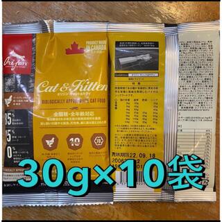 オリジン キャット＆キトゥン 30g 10袋 キャットフード(ペットフード)