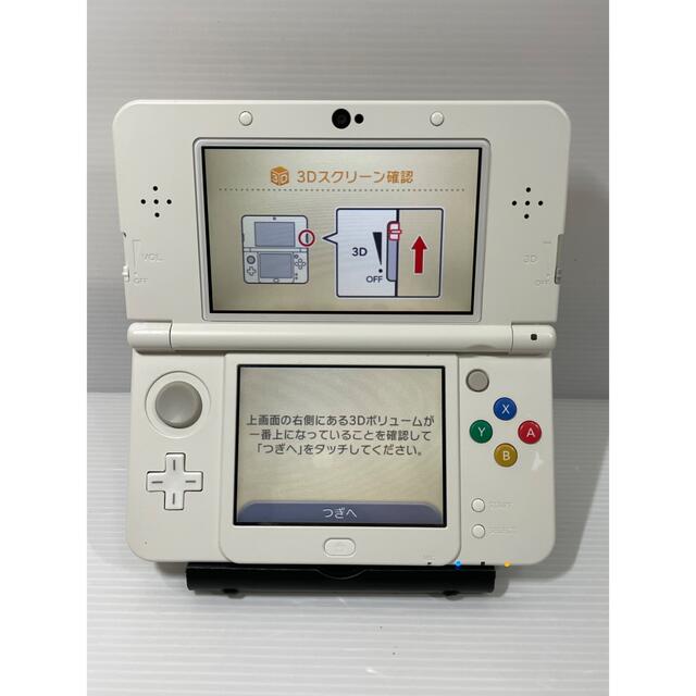 海外輸入】 【液晶美品・ほぼ完品】Newニンテンドー3DS ホワイト 本体