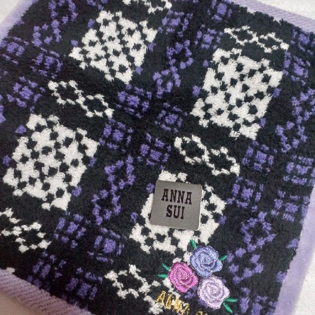 ANNA SUI(アナスイ)の値下げ📌アナスイ☆タオルハンカチ🌹 レディースのファッション小物(ハンカチ)の商品写真