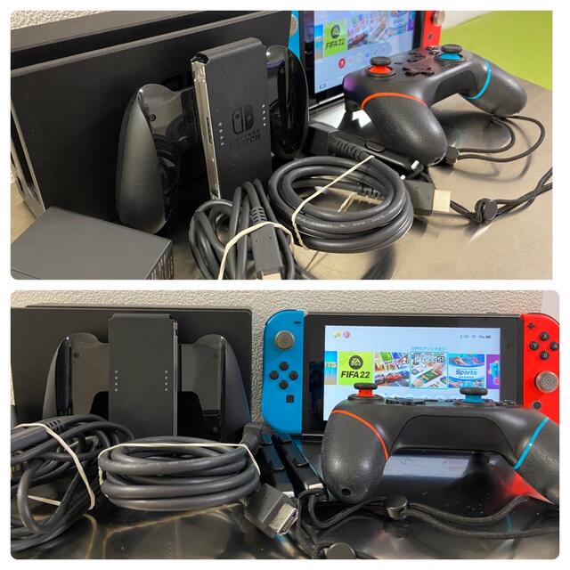 即発送！Nintendo switch 本体 美品 箱なし おまけ付き 箱なし - www